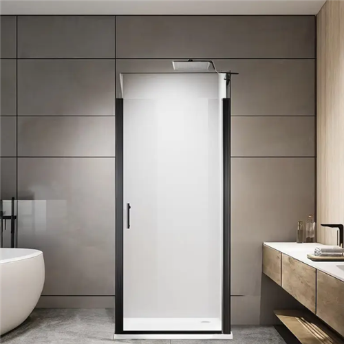 aluminum-frame-hinged-shower-door