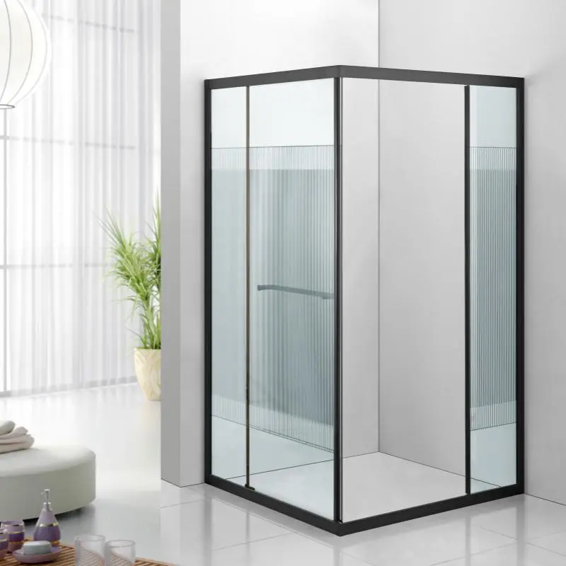 EM Smooth Side-Sliding shower Door for Modern Spaces
