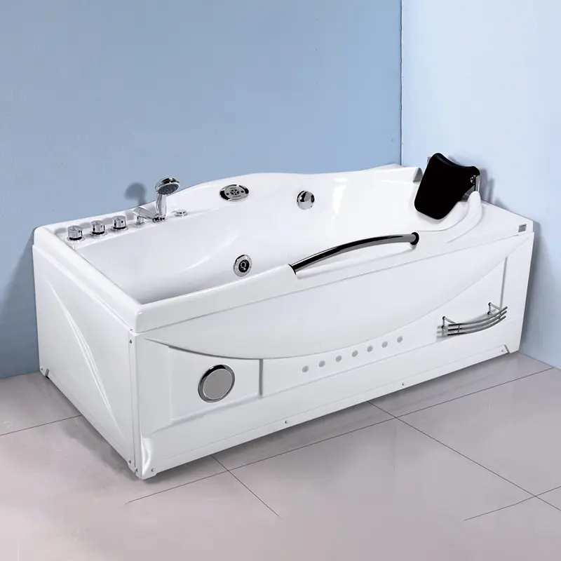 Back wall Massage & Whirlpool bathtub Anlaike KF636 for bathroom
