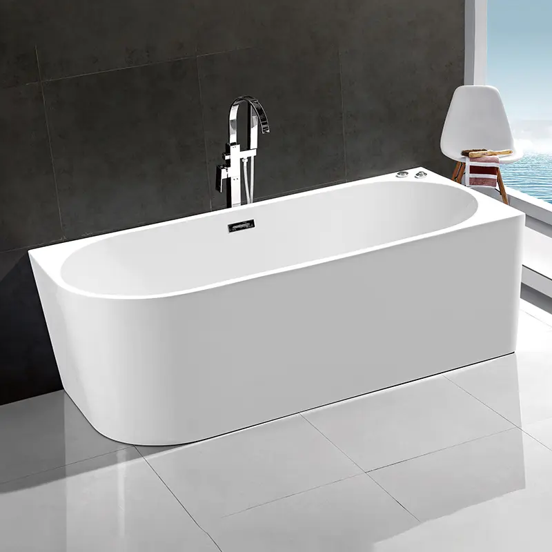 Freestanding acrylic Massage & Whirlpool bathtub Anlaike KF786BC-R for bathroom